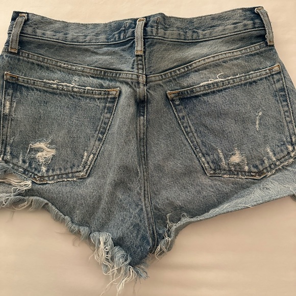 Agolde Parker Denim Shorts - Picture 3 of 3